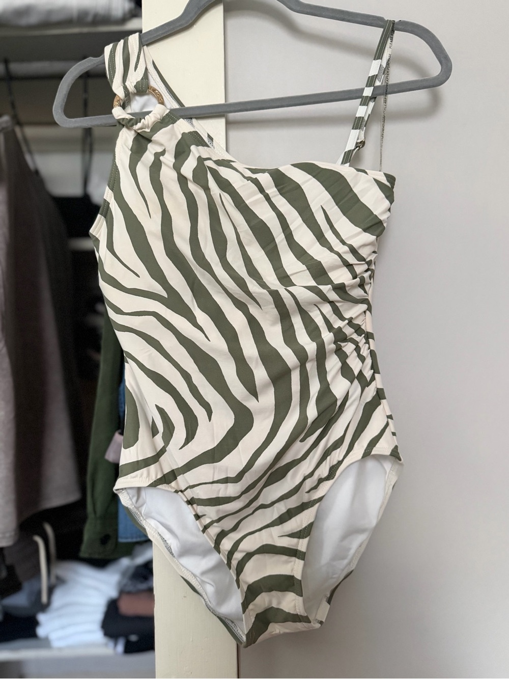 Michael kors Zebra Print One-Piece Swimsuit